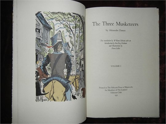 Dumas The Three Musketeers  (Falke) 1932