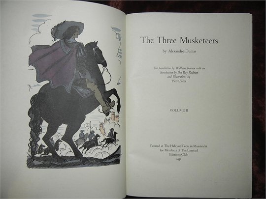 Dumas The Three Musketeers  (Falke) 1932