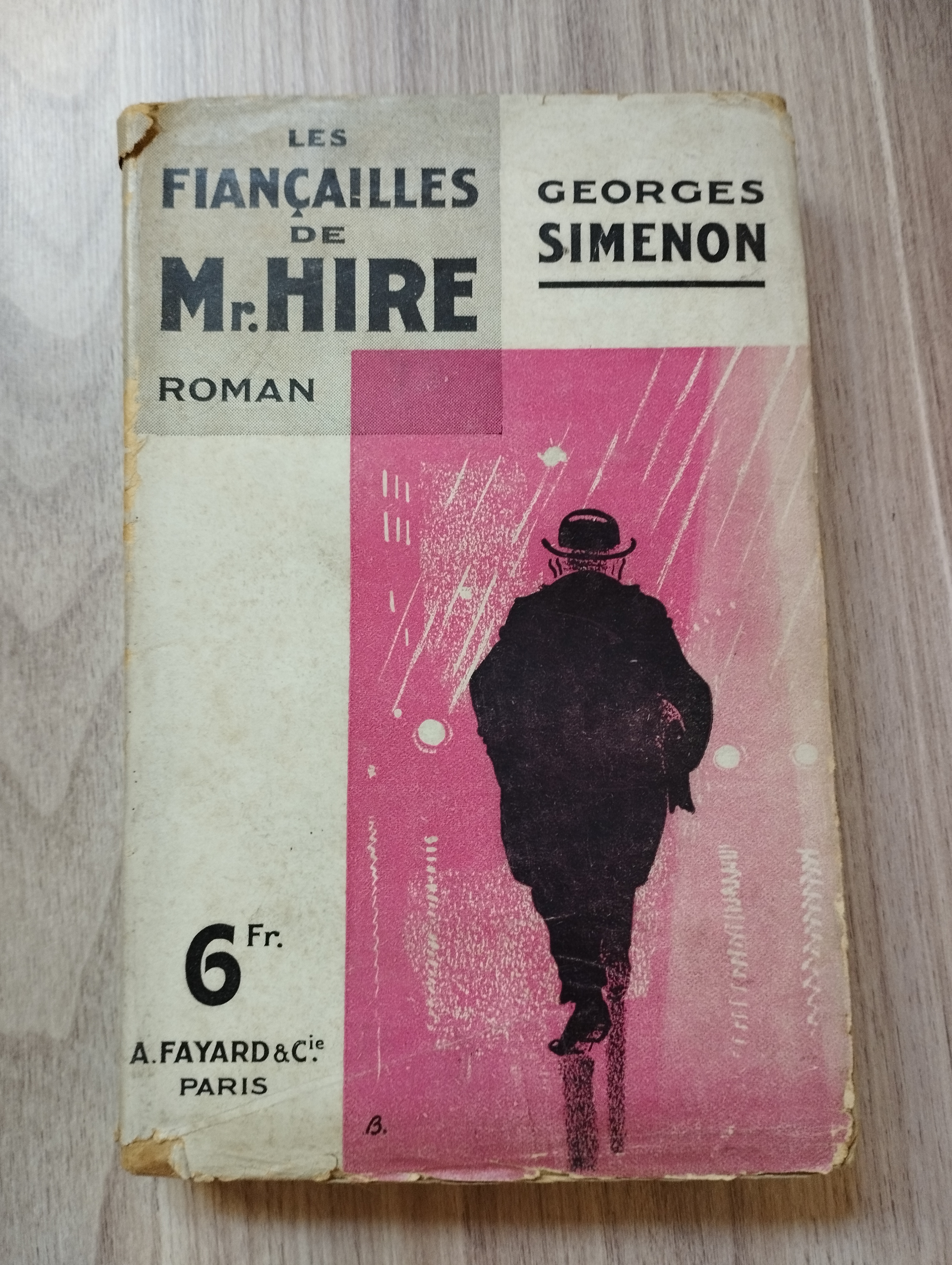 Georges Simenon  Les Fiançailles de Mr Hire